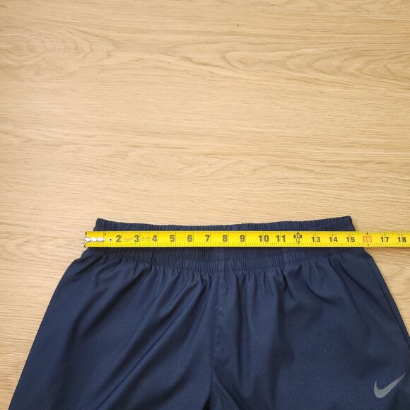 Nike Track Pants Mens L Blue Running Windbreaker Ankle Zipper Gym Activewear - Picture 5 of 14